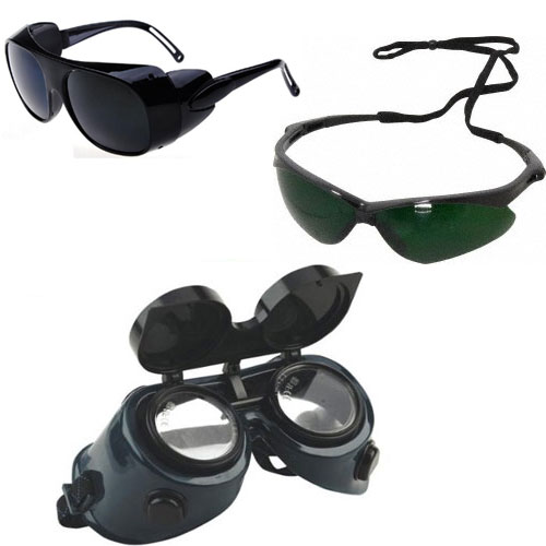 Mirrored Lens Safety Glasses